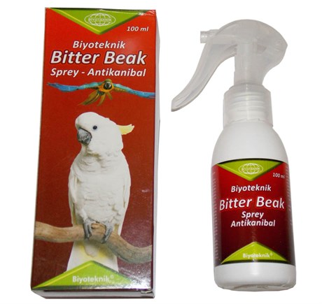 Biyoteknik Bitter Beak (Papağan Tüy Yol.Önl.Sprey)