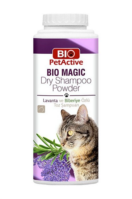 BioPetActive Bio Magic Dry Shampoo Powder - Kedi Toz Şampuan 150 Gr