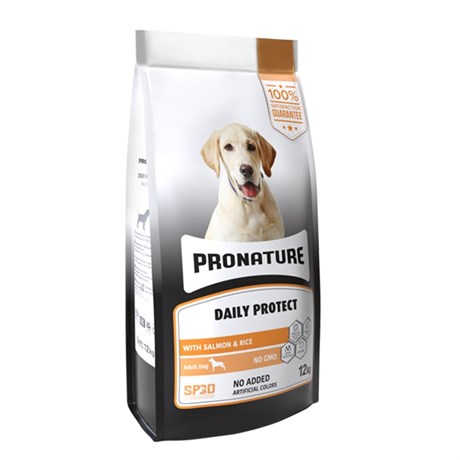 Pronature Derma Shine Somonlu ve Pirinçli Yetişkin Köpek Maması 12kg