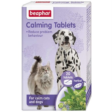 Beaphar Calming Tablets Sakinleştirici Kedi ve Köpek Tableti-(20 Tabs)