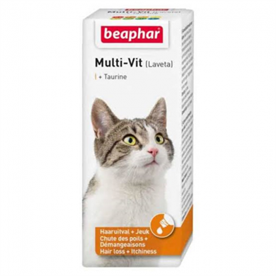 Beaphar Laveta Taurine Sıvı Kedi Multi Vitamin 50 ml