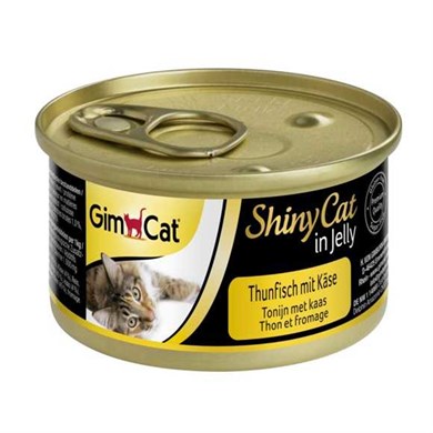Gimcat Shinycat Ton Balıklı Peynirli Kedi Konservesi 70 Gr