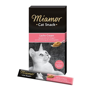 Miamor Cream Somonlu Kedi Ödülü 6X15 G