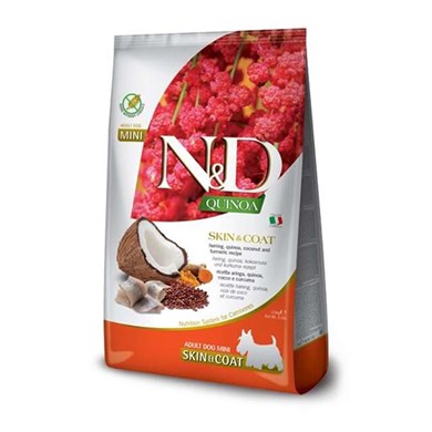 Nd Quinoa Skin&Coat Mini Ringa Kinoa Aromalı Deri Tüy Sağlığı Küçük Irk Köpek Maması 2,5 Kg