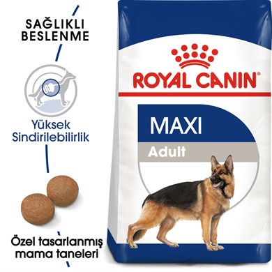 Royal Canin Maxi Adult Büyük Irk Yetişkin Kuru Köpek Maması 15 Kg